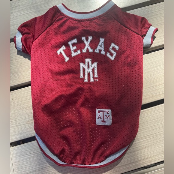 Texas A&M Aggies Dog Jersey – Size Medium - Picture 3 of 5
